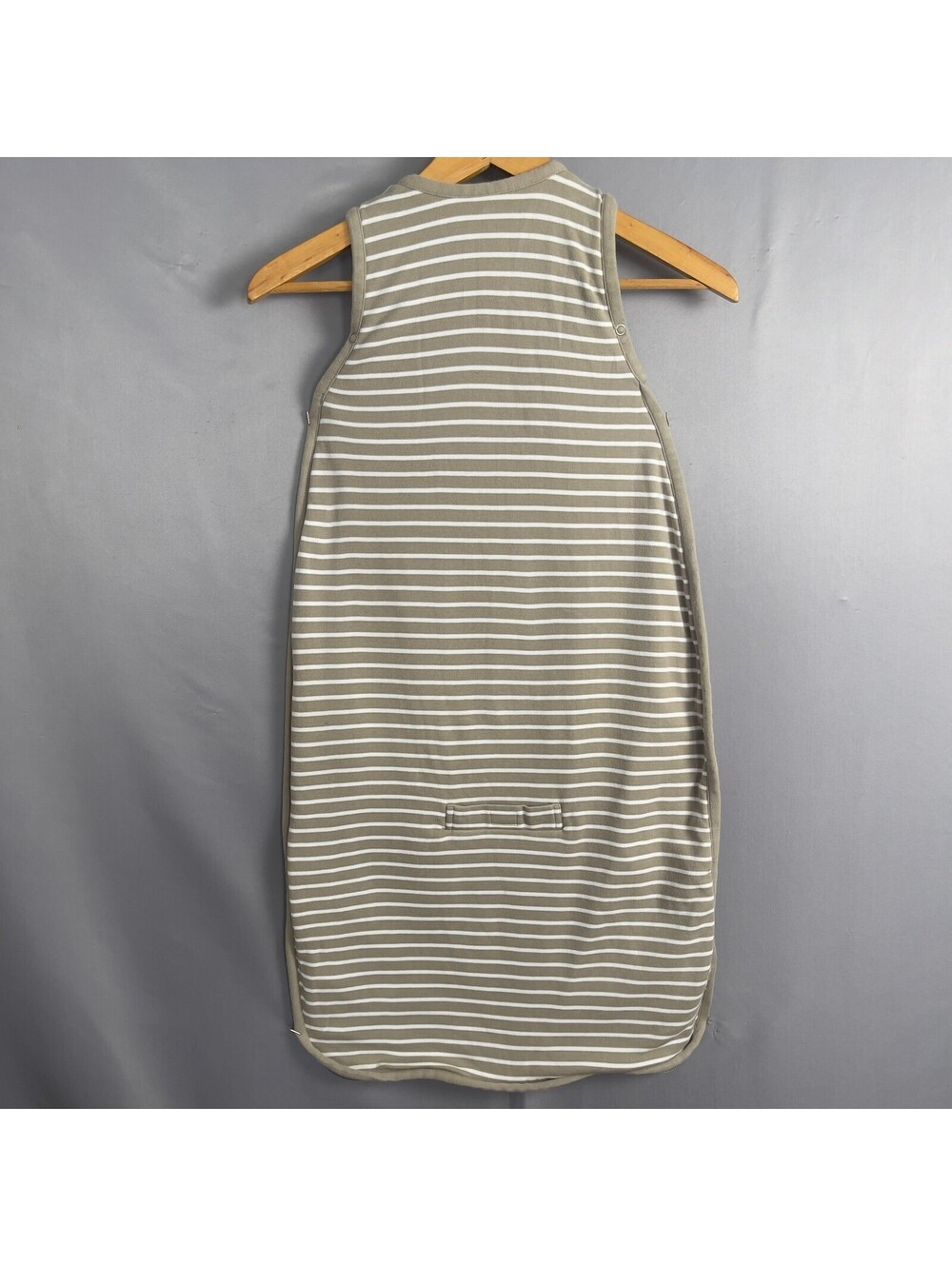 Woolino 4 Season Ultimate Baby Sleep Sack 2–24M Merino Wool Gray Stripe
